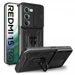 Θήκη TECH PROTECT CAMSHIELD PRO για XIAOMI REDMI 15 4G / 5G - ΜΑΥΡΟ