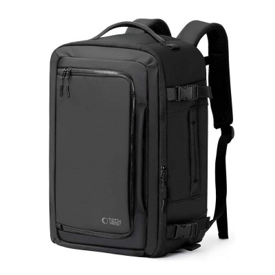 TECH PROTECT Σακιδιο Πλάτης 20L , DEFENDER S50 για RYANAIR & WIZZAIR TRAVEL, LAPTOP σε καμπίνα 40x20x25 - ΜΑΥΡΟ