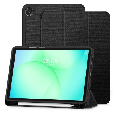 Θήκη TECH PROTECT SMARTCASE FOLIO SC PEN CANVAS για Samsung GALAXY TAB A9 8.7" (X110 / X115) 2023 / A11 8.7" 2025 (X133 / X135) - OBSIDIAN ΜΑΥΡΟ