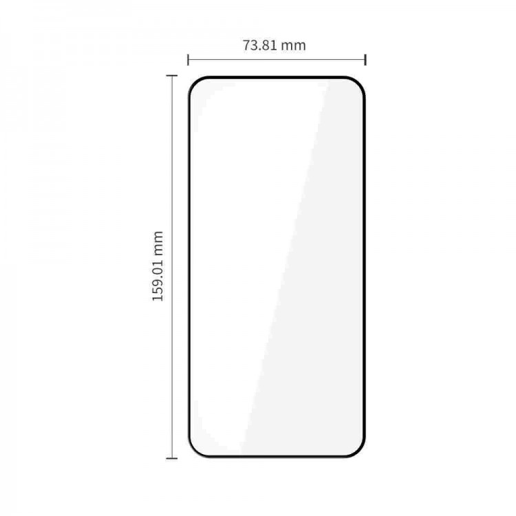 Tech Protect Γυαλί Προστασίας FIT+ 9H για XIAOMI REDMI NOTE 15 PRO 5G - [2 TEM] - ΜΑΥΡΟ