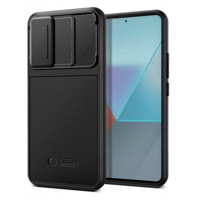 Θήκη TECH PROTECT VELAR CAM+ CAMSHIELD PRO για XIAOMI REDMI NOTE 13 PRO 5G / POCO X6 5G - ΜΑΥΡΟ