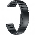 Tech Protect STEELBAND μπρασελέ για GARMIN FENIX 3/5X/3HR/5X PLUS (26MM) smartwatch - ΜΑΥΡΟ
