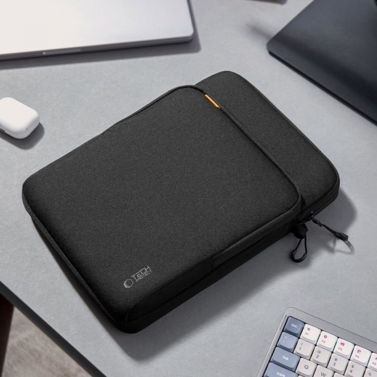 Θήκη TECH PROTECT DEFENDER VR UNIVERSAL Τσαντάκι ώμου CROSS BAG για LAPTOP 13-14 - ΜΑΥΡΟ