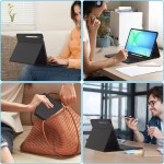 ΘΘήκη TECH PROTECT SMARTCASE FOLIO SC PEN slot με ασύρματο BT πληκτρολόγιο και υποδοχή PENCIL για Samsung GALAXY TAB S10 FE+ PLUS 13.1 X620 / X626B - ΜΑΥΡΟ