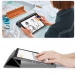 Θήκη TECH PROTECT CANVAS SC PEN SMARTCASE FOLIO για Apple IPAD 10.9” 10 / 2022 / 11” 11 / 2025 - ΓΚΡΙ ΜΑΥΡΟ