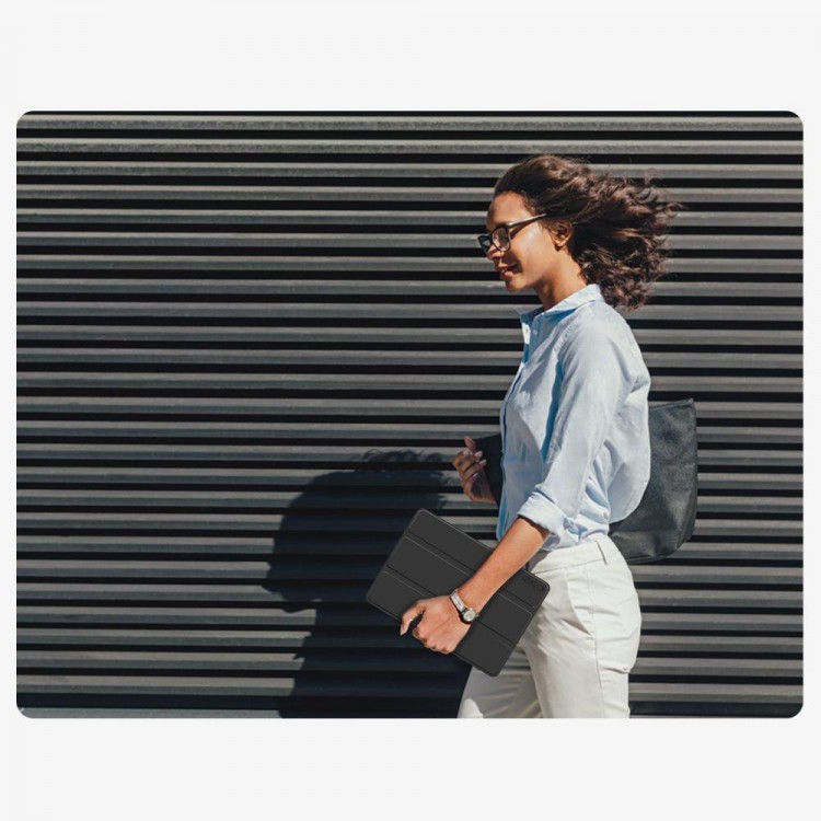 Θήκη TECH PROTECT SMARTCASE FOLIO SC PEN HYBRID για Samsung GALAXY TAB A9 / A11 8.7 X110 / X115 / X133 / X135 - ΔΙΑΦΑΝΟ ΜΑΥΡΟ