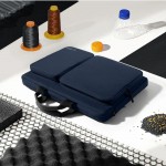 Θήκη Μεταφοράς TECH-PROTECT Defender Laptop 17" Briefcase με ιμάντα ώμου - NAVY ΜΠΛΕ - A42F2G8