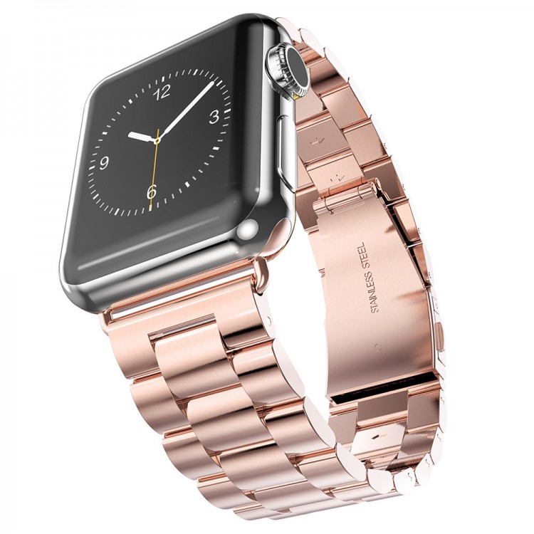 TECH-PROTECT STEELBAND Strap W036 stainless steel για Apple Watch SERIES - 42/44/45/46/49mm - ROSEGOLD