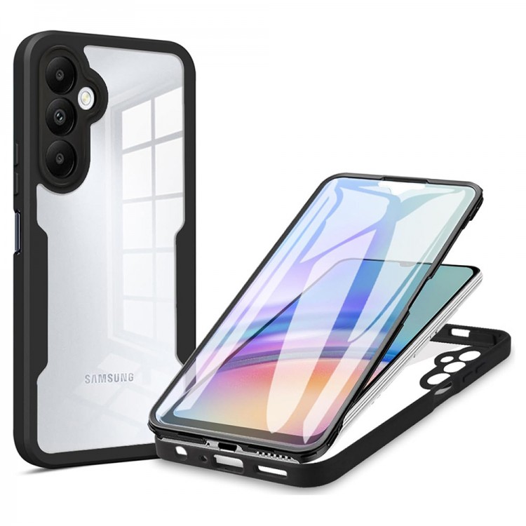 Θήκη TECH PROTECT ColorVerse 360 για Samsung Galaxy A15 4G / 5G - ΜΑΥΡΟ