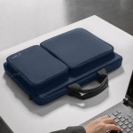 Θήκη Μεταφοράς TECH-PROTECT Defender Laptop 17" Briefcase με ιμάντα ώμου - NAVY ΜΠΛΕ - A42F2G8