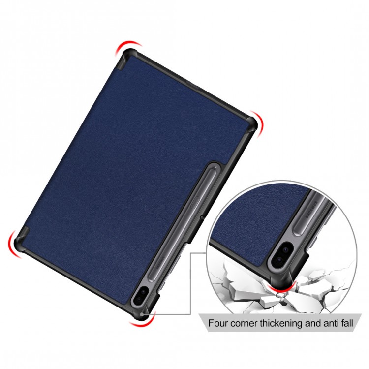 Θήκη TECH PROTECT SMARTCASE FOLIO FoldPro με υποδοχή στυλό , για Samsung GALAXY TAB S6 10.5 T860/T865 - ΜΠΛΕ