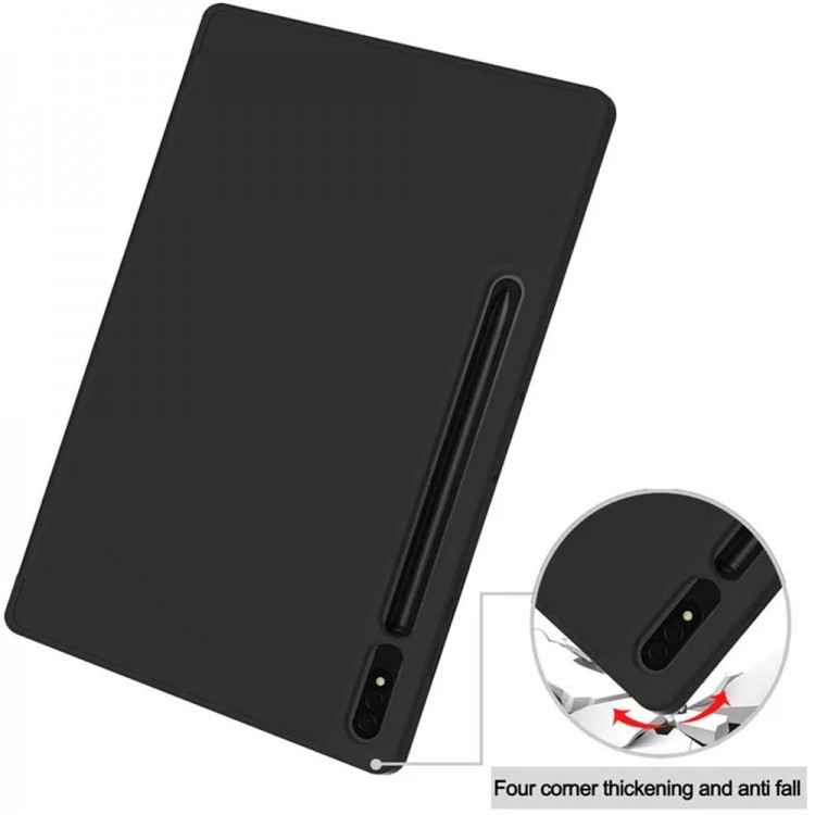Θήκη TECH PROTECT SMARTCASE FOLIO Flex Trifold με υποδοχή στυλό , για Samsung GALAXY TAB S7 Plus / S8 Plus / S7 FE 12.4 - BLACK