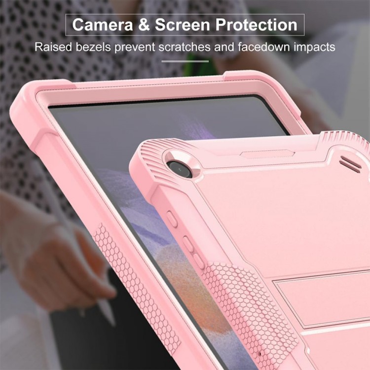 Θήκη TECH PROTECT Rugged TabShell ARMOR με Προστασία Οθόνης και Βάση για SAMSUNG GALAXY Tab A8 10.5 (2021) - ΜΑΥΡΟ 