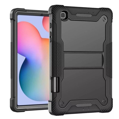 Θήκη TECH PROTECT Rugged TabShell ARMOR με Προστασία Οθόνης και Βάση για SAMSUNG GALAXY Tab S6 Lite 10.4 P610/P615 - ΜΑΥΡΟ 