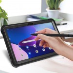 Θήκη TECH PROTECT Rugged TabShell ARMOR με Προστασία Οθόνης και Βάση για Lenovo Tab M10 Plus 10.6" 3rd Gen (TB-125F/TB-128F) - ΜΑΥΡΟ 