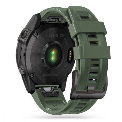Tech Protect ICONBAND for GARMIN FENIX 3/5X/3HR/5X PLUS/6X/6X PRO/7X smartwatch 26mm - ARMY GREEN
