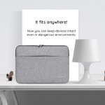 Θήκη Μεταφοράς TECH-PROTECT CanvasArtisan Laptop Sleeve, Eco Leather για NOTEBOOK 15-16 - ΣΚΟΥΡΟ ΓΚΡΙ - L2-01
