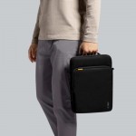 Θήκη TECH PROTECT DEFENDER VR UNIVERSAL Τσαντάκι ώμου CROSS BAG για LAPTOP 13-14 - ΜΑΥΡΟ
