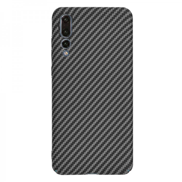 Θήκη TECH PROTECT Carbonite FiberShell για HUAWEI P20 PRO - ΜΑΥΡΟ - KF2334384