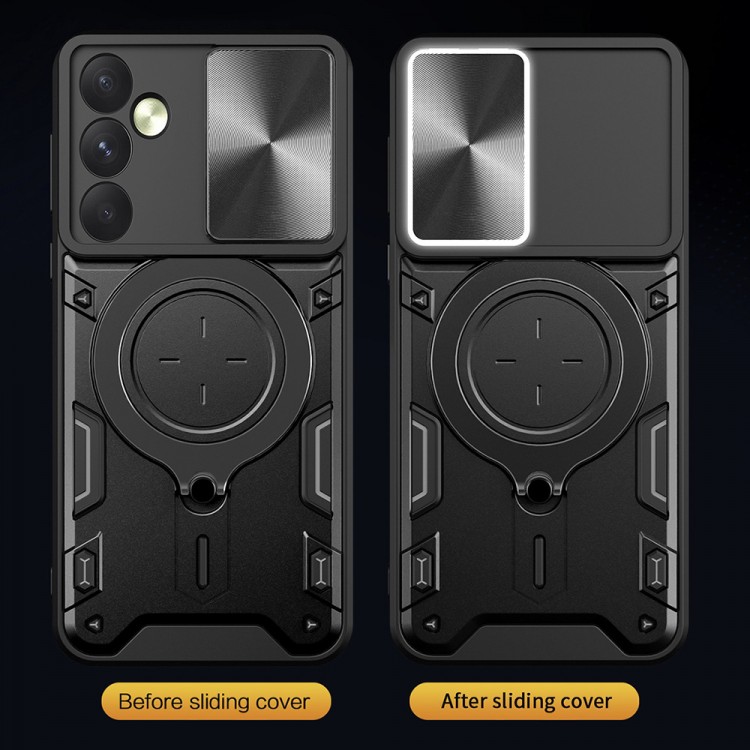 Θήκη TECH PROTECT CamGuard PRO για Motorola Edge 50 - ΜΑΥΡΟ