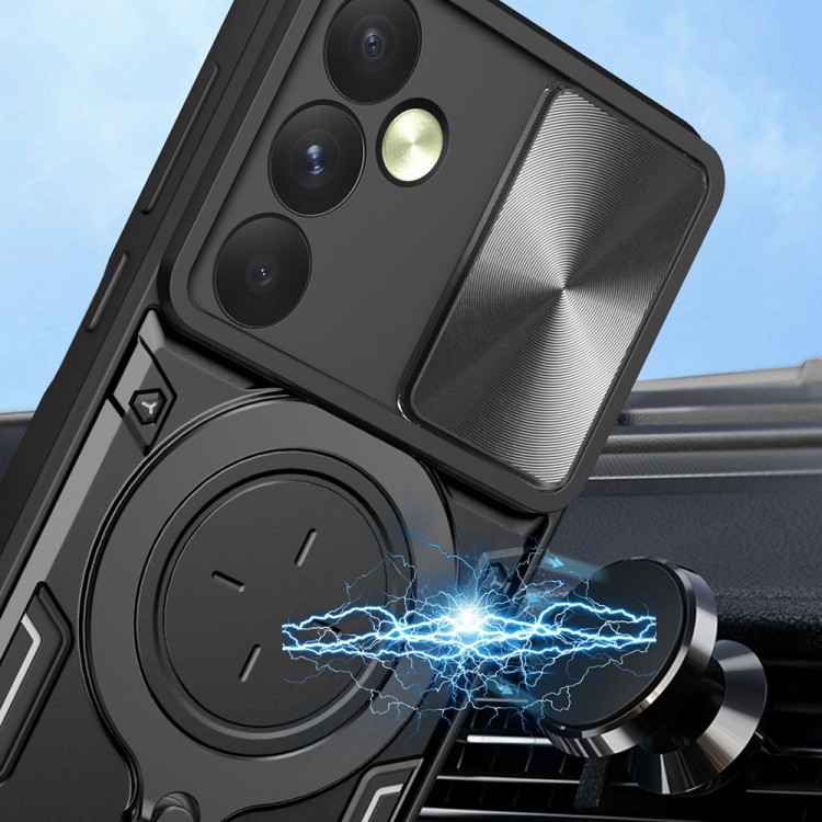Θήκη TECH PROTECT CamGuard PRO για Motorola Edge 50 - ΜΑΥΡΟ