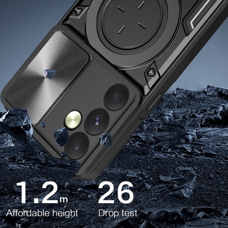Θήκη TECH PROTECT CamGuard PRO για Motorola Edge 50 - ΜΑΥΡΟ