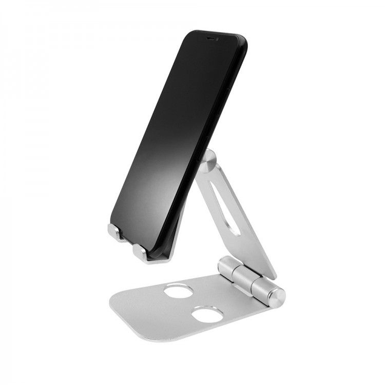 TECH-PROTECT Fixed Universal Aluminium Foldable Desk Stand/HOLDER for SMARTPHONES / Tablets 8" - ΑΣΗΜΙ - FIXFR-PHO-SL TECH-PROTECT Fixed Universal Aluminium Foldable Desk Stand/HOLDER for SMARTPHONES / Tablets 8" - ΑΣΗΜΙ - FIXFR-PHO-SL