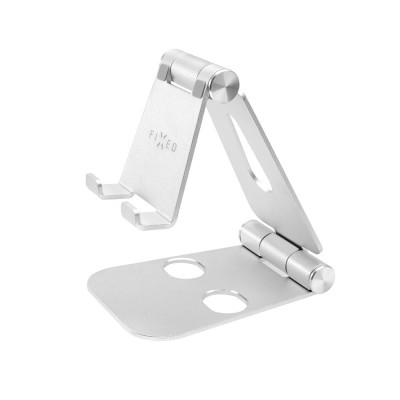 TECH-PROTECT Fixed Universal Aluminium Foldable Desk Stand/HOLDER for SMARTPHONES / Tablets 8" - ΑΣΗΜΙ - FIXFR-PHO-SL