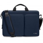 Θήκη Μεταφοράς TECH-PROTECT Defender Laptop 17" Briefcase με ιμάντα ώμου - NAVY ΜΠΛΕ - A42F2G8