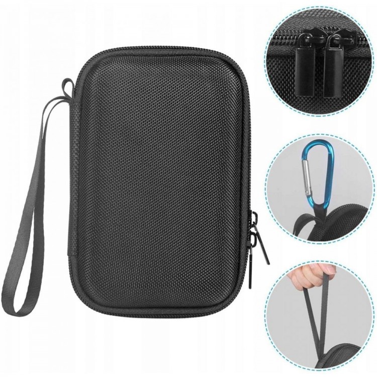 Θήκη Μεταφοράς TECH PROTECT HARDPOUCH για ΗΧΕΙΑ JBL Go 3/4 - ΜΑΥΡΟ - THP325BLK