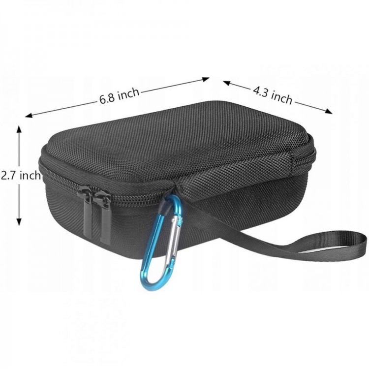Θήκη Μεταφοράς TECH PROTECT HARDPOUCH για ΗΧΕΙΑ JBL Go 3/4 - ΜΑΥΡΟ - THP325BLK