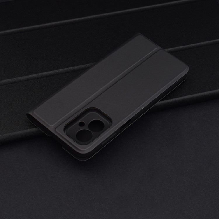 Θήκη TECH PROTECT δερμάτινο WALLET FOLIO για Motorola Moto G55 5G - ΜΑΥΡΟ