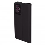 Θήκη TECH PROTECT δερμάτινο WALLET FOLIO για Motorola Moto G55 5G - ΜΑΥΡΟ