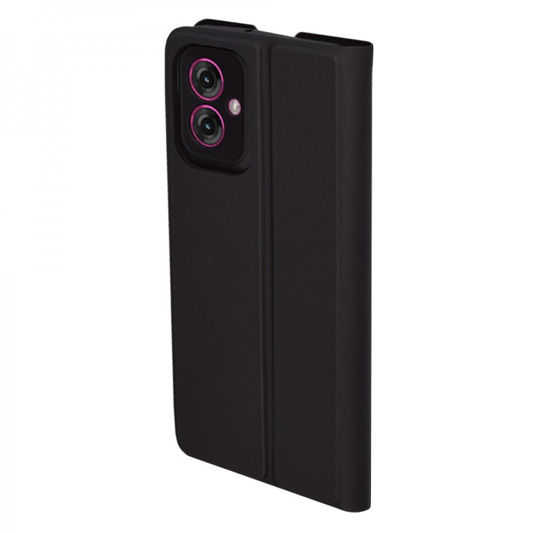 Θήκη TECH PROTECT δερμάτινο WALLET FOLIO για Motorola Moto G55 5G - ΜΑΥΡΟ