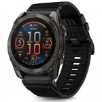 Tech Protect SMOOTH Watchband QuickFit λουράκι για GARMIN Instinct 2S/2S Solar/Approach S70 42mm/fenix 7S Pro Sapphire Solar smartwatch 20mm - ΜΑΥΡΟ Obsidian - W070