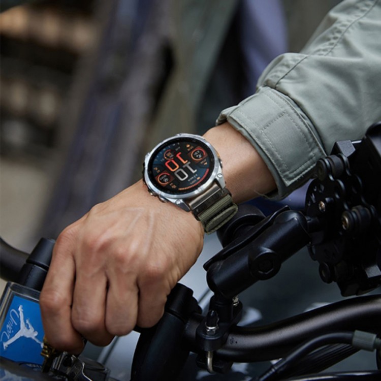Tech Protect SMOOTH Watchband QuickFit λουράκι για GARMIN Instinct 2S/2S Solar/Approach S70 42mm/fenix 7S Pro Sapphire Solar smartwatch 20mm - ΜΑΥΡΟ Obsidian - W070