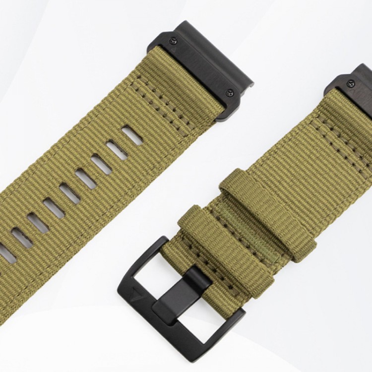 Tech Protect SMOOTH Watchband QuickFit λουράκι για GARMIN Instinct 2S/2S Solar/Approach S70 42mm/fenix 7S Pro Sapphire Solar smartwatch 20mm - ΜΑΥΡΟ Obsidian - W070
