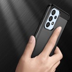 Θήκη TECH PROTECT CARBON για Samsung Galaxy A23 4G / A23 5G - ΜΑΥΡΟ