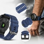 Tech Protect SMOOTH Watchband QuickFit λουράκι για Samsung Galaxy Watch (46mm)/Watch 3/Gear S3, Huawei Watch GT/GT 2/GT 3 (46mm) - ΠΡΑΣΙΝΟ CAMO - W070