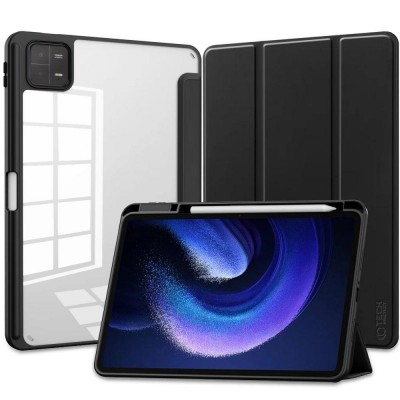 Θήκη TECH PROTECT SC PEN HYBRID SMARTCASE Folio για XIAOMI PAD 6 / 6 PRO - ΜΑΥΡΟ