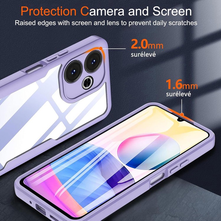 Θήκη TECH PROTECT ColorVerse 360 Series + Προστατευτικό οθ΄όνης για Xiaomi Redmi Note 14 Pro 5G / Note 14 Pro+ 5G / Poco X7 - ΜΑΥΡΟ