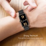 Tech Protect Techsuit Watchband QuickFit 26mm STEELBAND μπρασελέ για GARMIN FENIX 3/3 HR/5X/5X Plus/6X/6X Pro/7X/7X Pro Solar smartwatch (26MM) - ΜΑΥΡΟ - W012