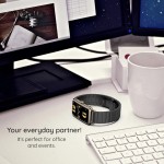 Tech Protect Techsuit Watchband QuickFit 26mm STEELBAND μπρασελέ για GARMIN FENIX 3/3 HR/5X/5X Plus/6X/6X Pro/7X/7X Pro Solar smartwatch (26MM) - ΜΑΥΡΟ - W012
