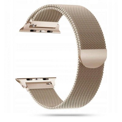 TECH-PROTECT MILANESEBAND Strap steel για Apple Watch series - 38mm-40mm-41mm - BRUSH ΧΡΥΣΟ