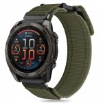 Tech Protect SCOUT PRO scratch λουράκι για GARMIN smartwatch FENIX 5 / 6 / 6 PRO / 7 / 8 (47 MM) / E - ΣΚΟΥΡΟ ΠΡΑΣΙΝΟ