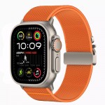 TECH-PROTECT Λουράκι NYLON CLASP για APPLE WATCH  6 / 7 / 8 / 9 / 10 / SE / ULTRA 1 / 2 (44 / 45 / 46 / 49 MM) - ΠΟΡΤΟΚΑΛΙ