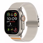 TECH-PROTECT Λουράκι NYLON CLASP για APPLE WATCH  6 / 7 / 8 / 9 / 10 / SE / ULTRA 1 / 2 (44 / 45 / 46 / 49 MM) - TITANIUM