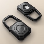 Θήκη TECH PROTECT KEVLAR Μπρελόκ με καραμπινερ για APPLE AIRTAG 1/2 - ΜΑΥΡΟ