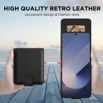 Θήκη TECH PROTECT WALLET για Samsung GALAXY Z FLIP 6 / 7 FE - ΜΑΥΡΟ
