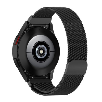 TECH PROTECT MILANESEBAND ”2” για το SAMSUNG GALAXY WATCH 4 / 5 / 5 PRO / 6 / 7 / FE (40 / 42 / 44 / 45 / 46 MM) - ΜΑΥΡΟ